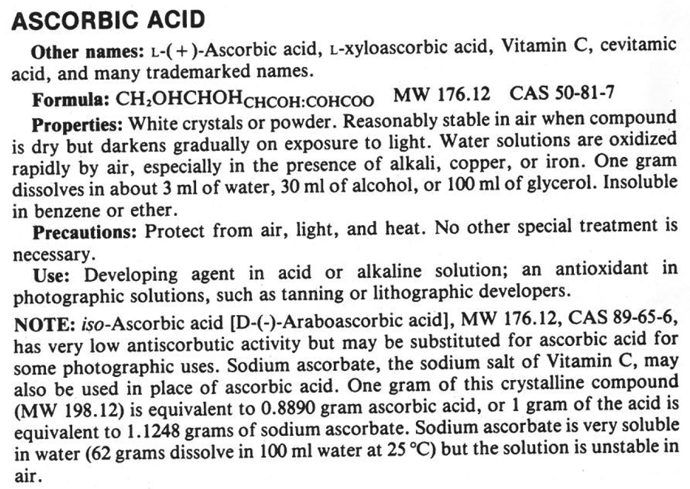 PLIAscorbic Acid